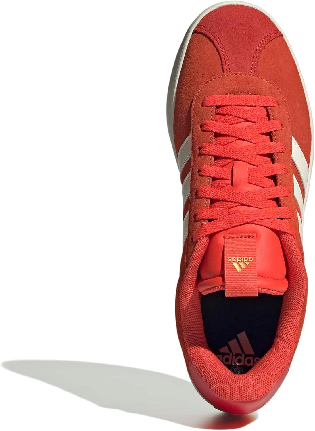 image:imageadidas Mens VL Court 30 SneakersBright RedWhiteBetter Scarlet
