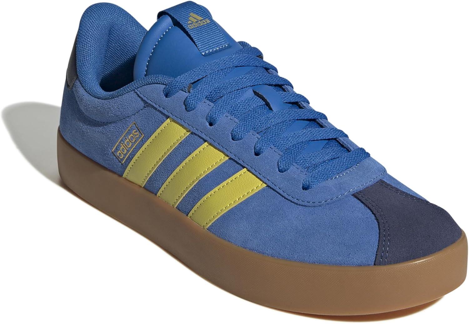 image:imageadidas Mens VL Court 30 SneakersBright Royal Pure Sulfur Dark Blue