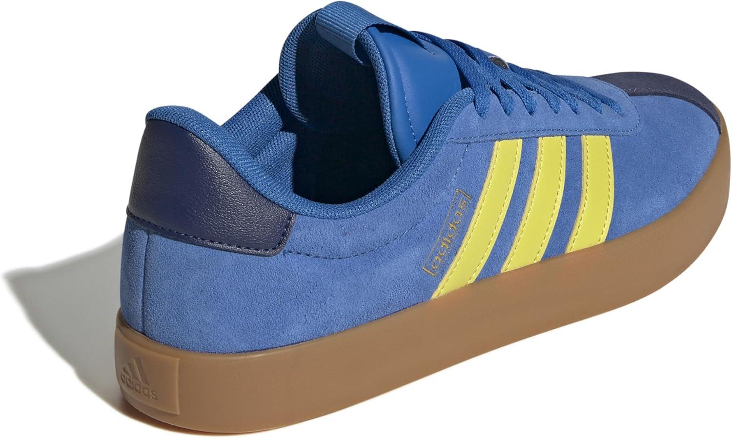 image:imageadidas Mens VL Court 30 SneakersBright Royal Pure Sulfur Dark Blue