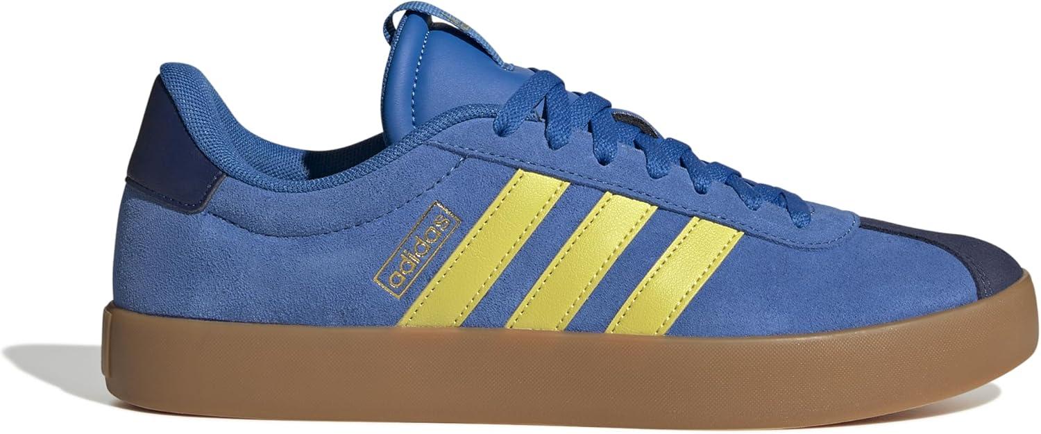 image:imageadidas Mens VL Court 30 SneakersBright Royal Pure Sulfur Dark Blue