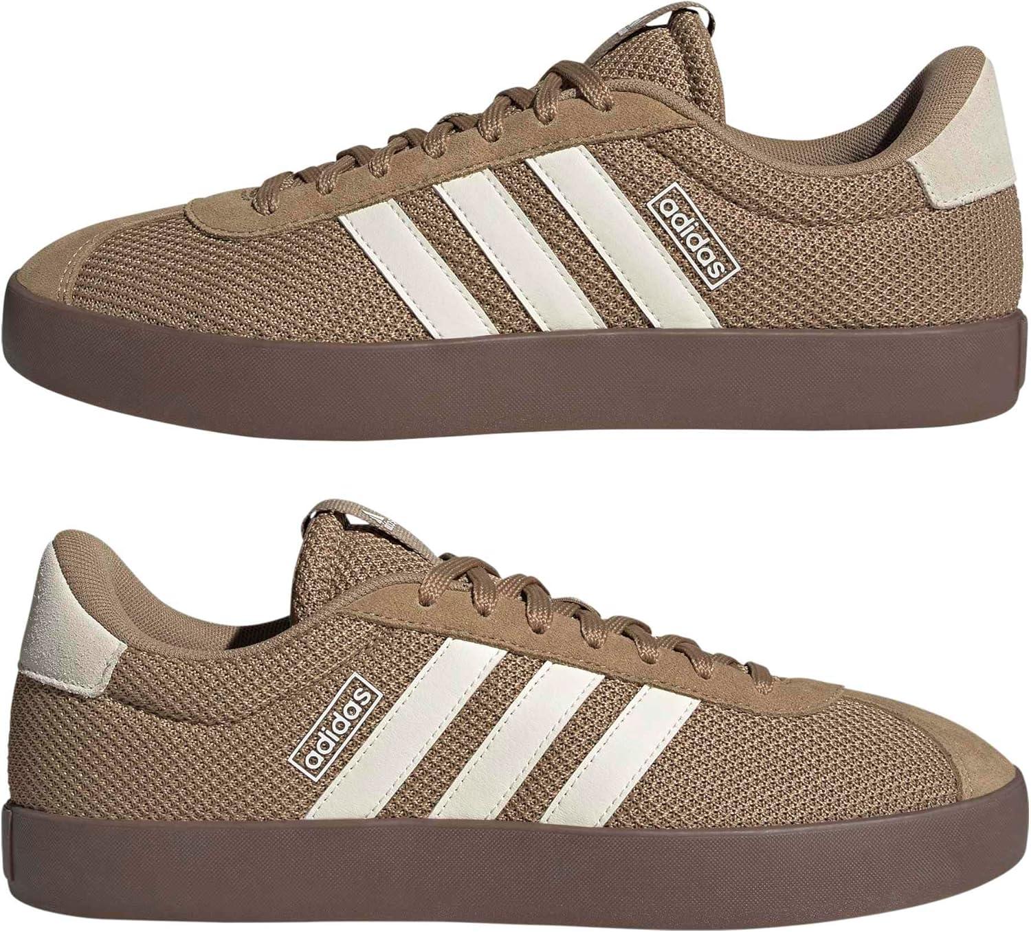 image:imageadidas Mens VL Court 30 SneakersCardboardOff WhiteGum