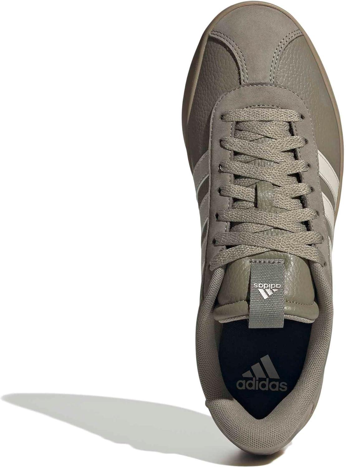 image:imageadidas Mens VL Court 30 SneakersClayAluminaCyber Metallic