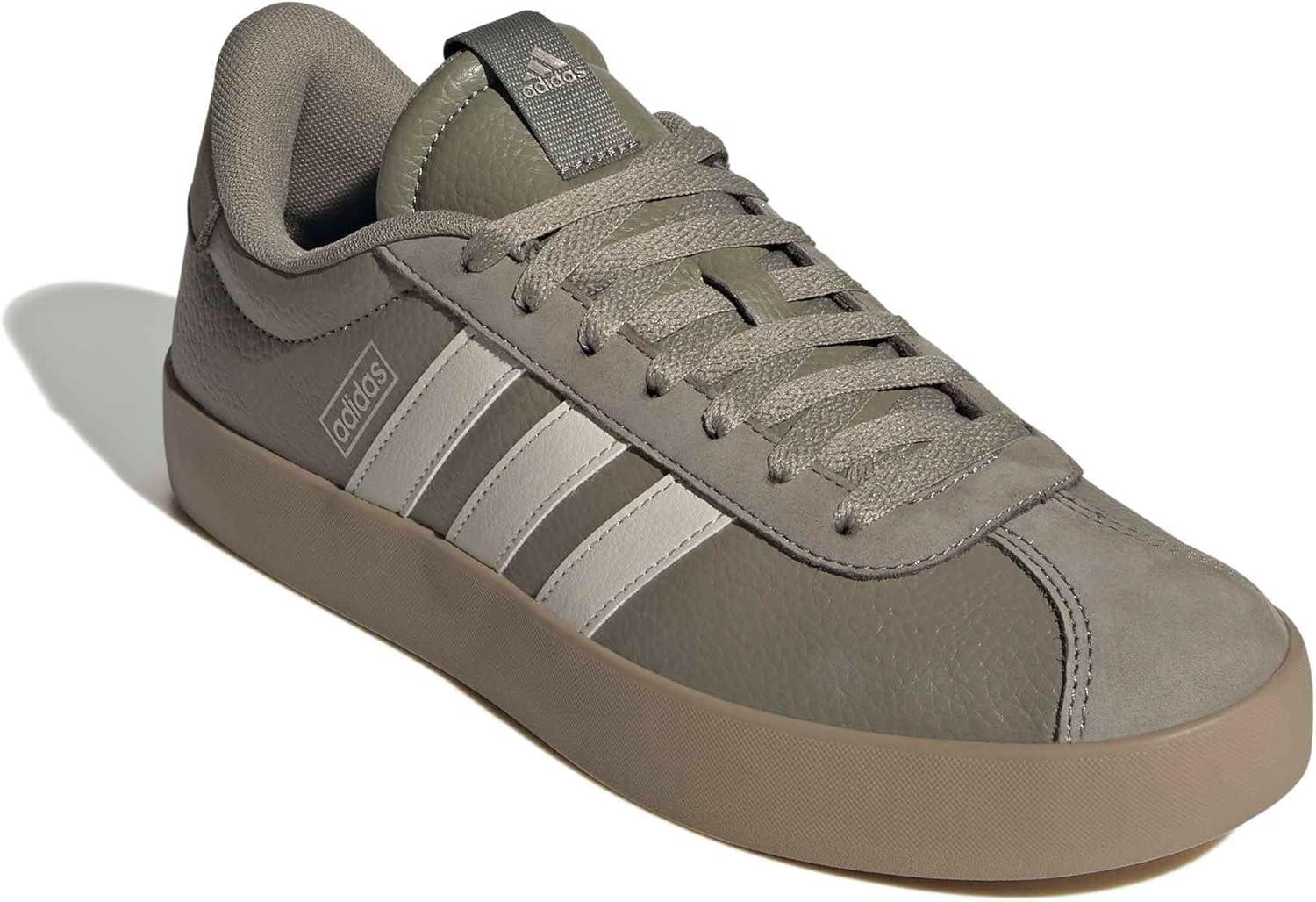 image:imageadidas Mens VL Court 30 SneakersClayAluminaCyber Metallic