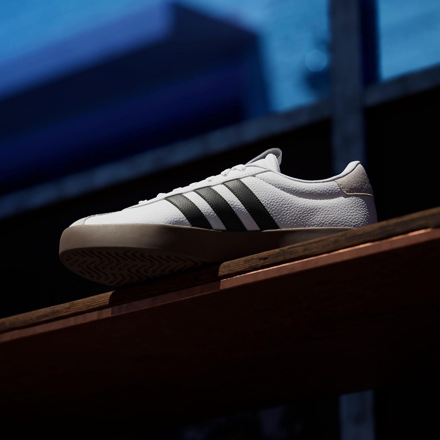 image:imageadidas Mens VL Court 30 SneakersCloud White Core Black Grey One