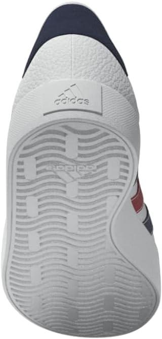 image:imageadidas Mens VL Court 30 SneakersCloud White Navy Blue Better Scarlet
