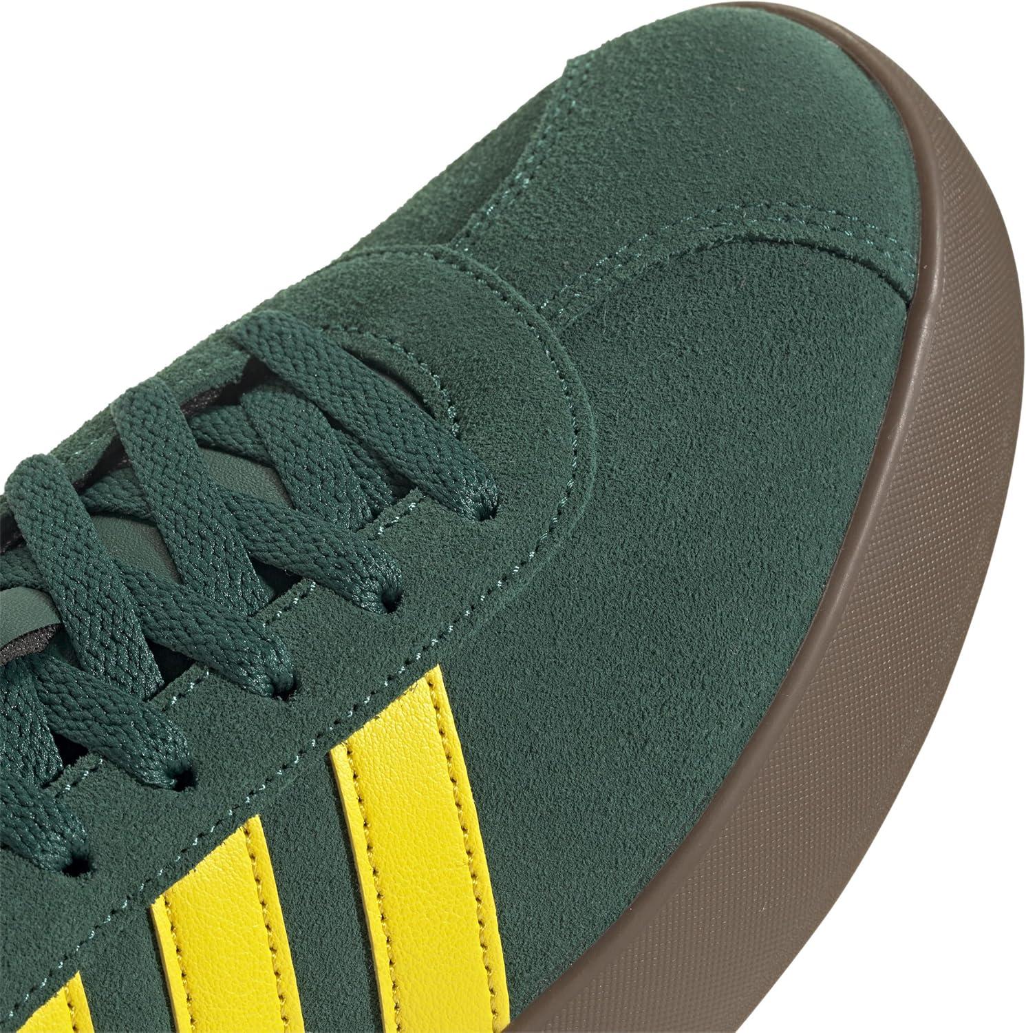 image:imageadidas Mens VL Court 30 SneakersCollegiate Green Yellow Gold Metallic