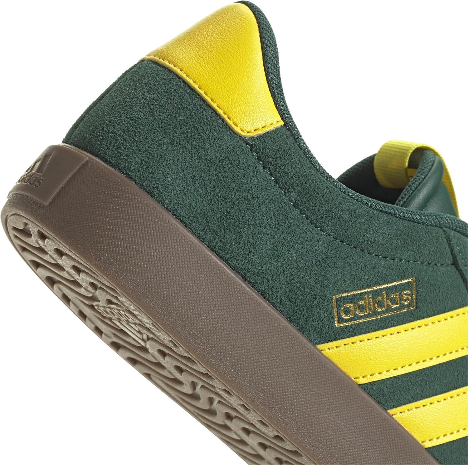 image:imageadidas Mens VL Court 30 SneakersCollegiate Green Yellow Gold Metallic