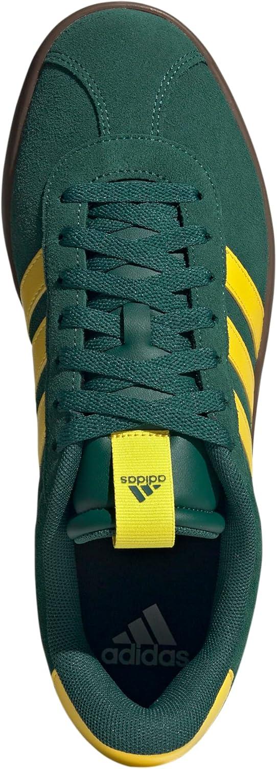 image:imageadidas Mens VL Court 30 SneakersCollegiate GreenYellowGold Metallic