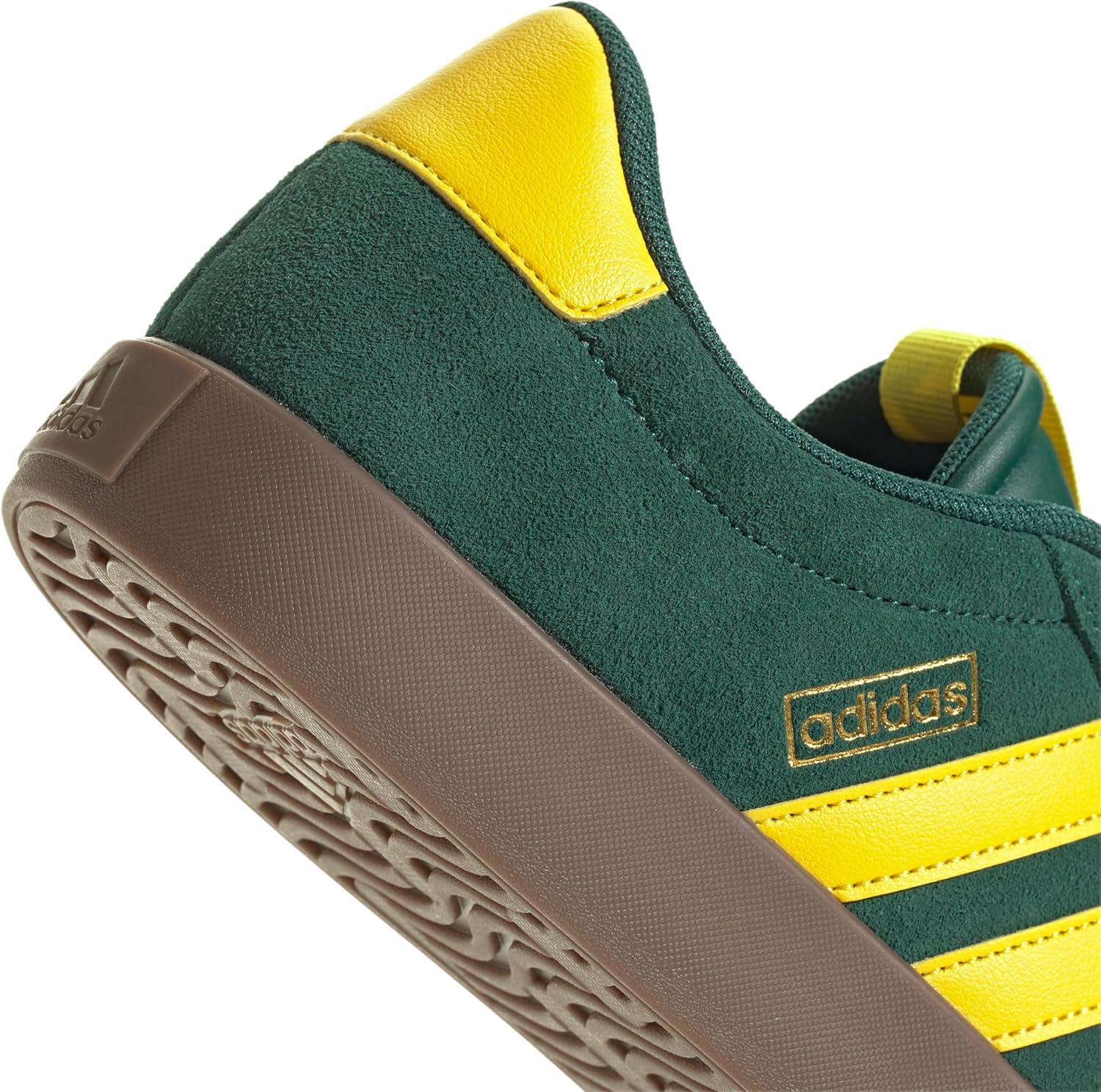image:imageadidas Mens VL Court 30 SneakersCollegiate GreenYellowGold Metallic