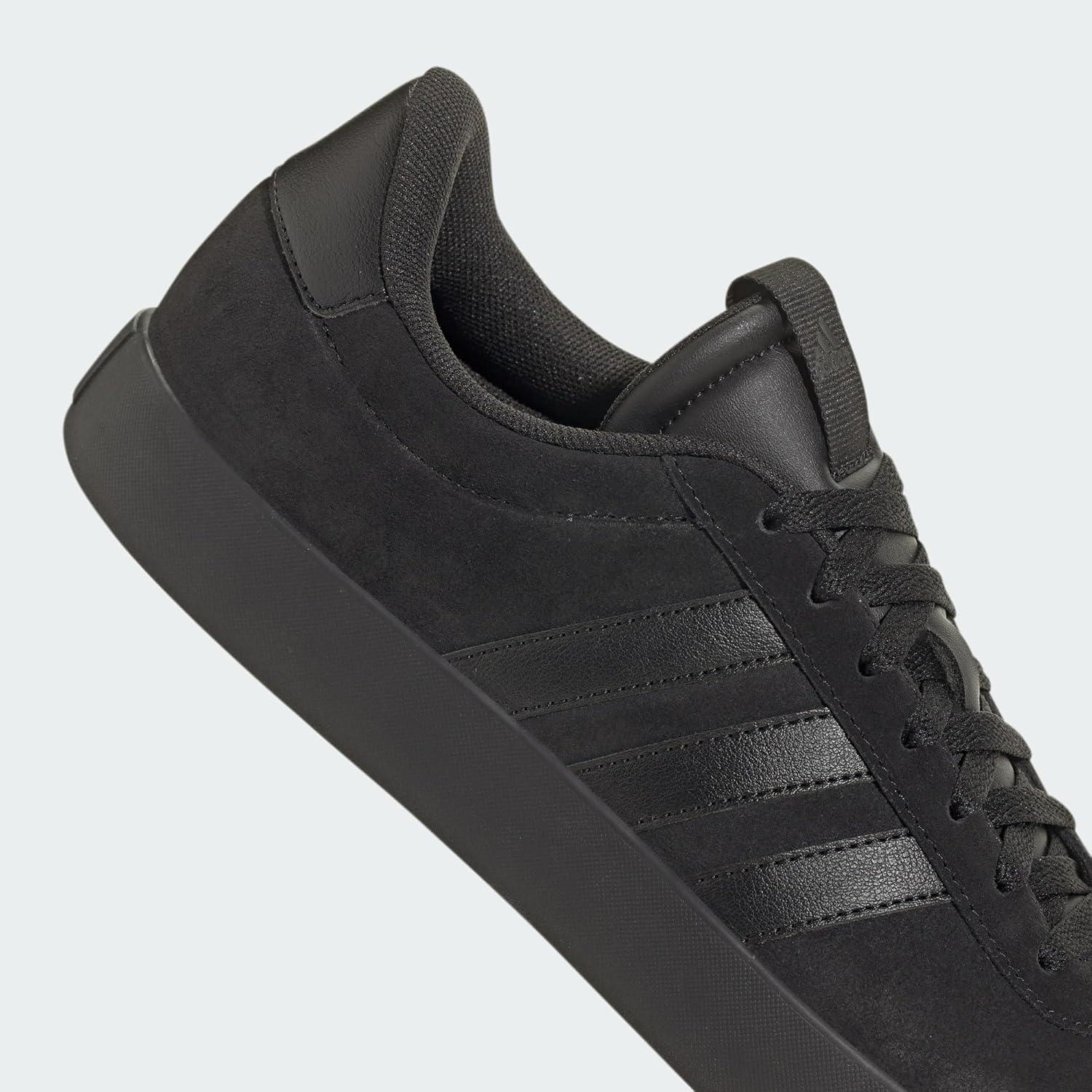 image:imageadidas Mens VL Court 30 SneakersCore Black Core Black Core Black