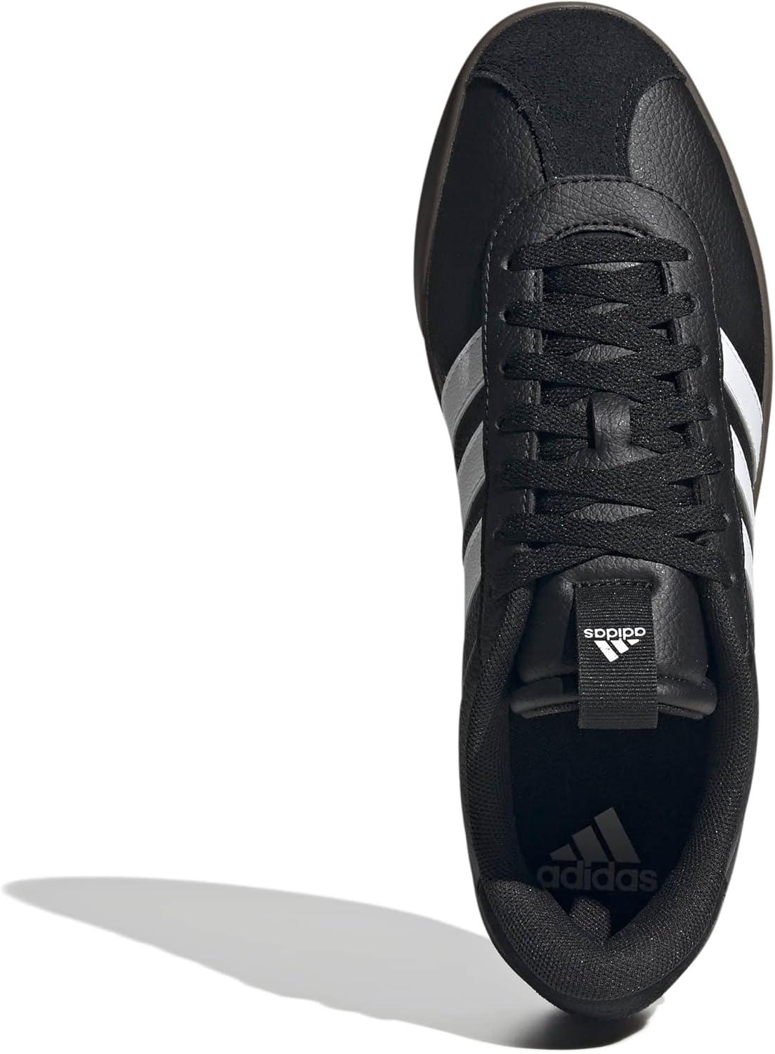image:imageadidas Mens VL Court 30 SneakersCore BlackFootwear WhiteGum Id6286
