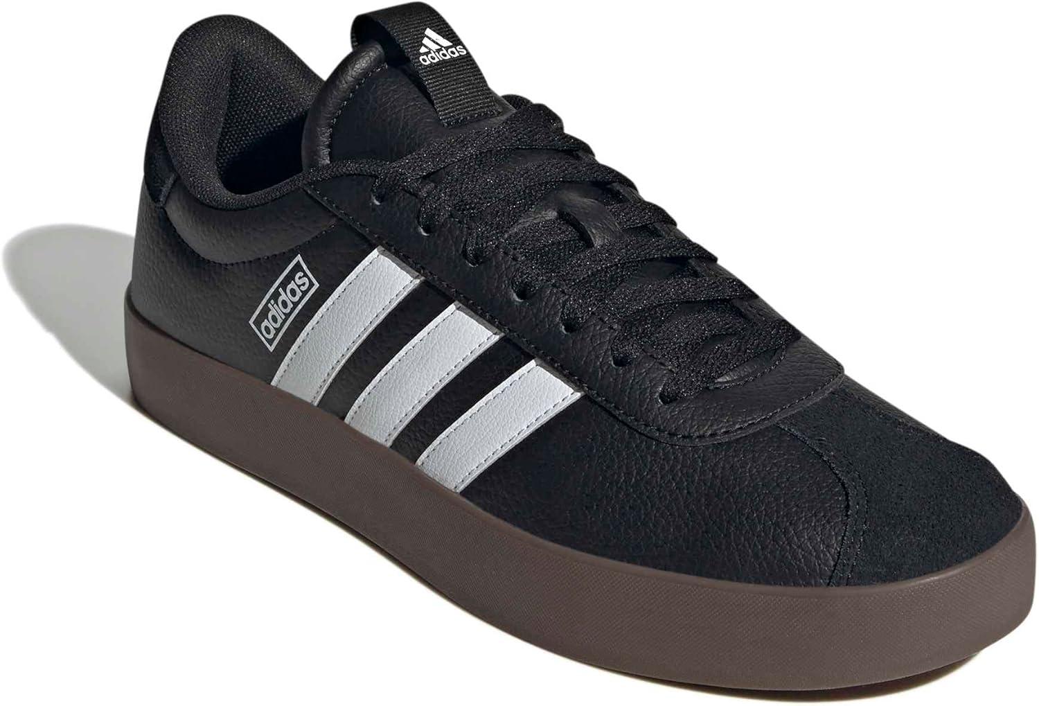 image:imageadidas Mens VL Court 30 SneakersCore BlackFootwear WhiteGum Id6286
