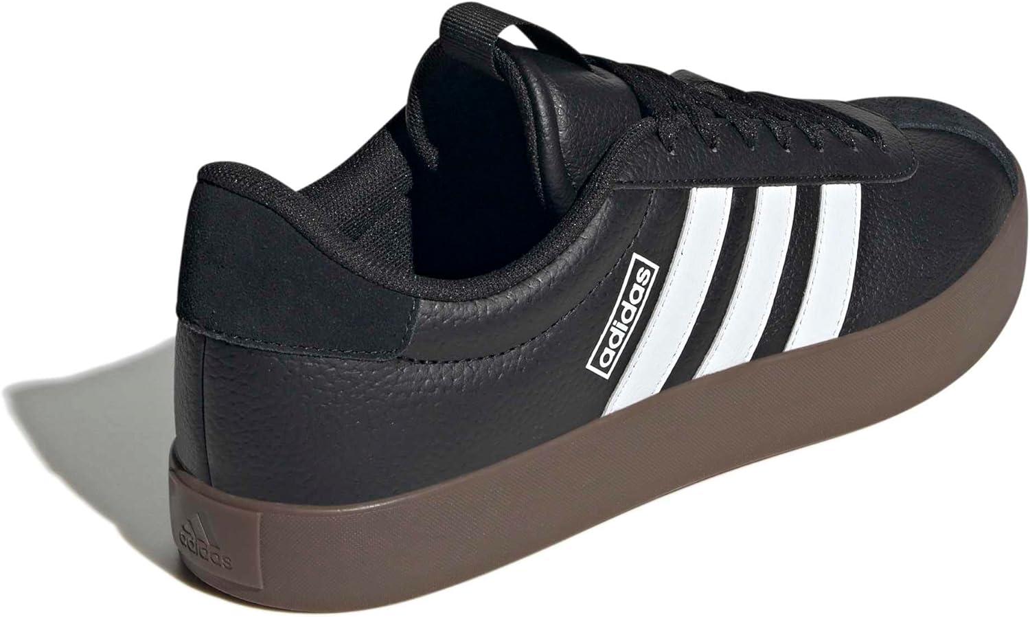 image:imageadidas Mens VL Court 30 SneakersCore BlackFootwear WhiteGum Id6286