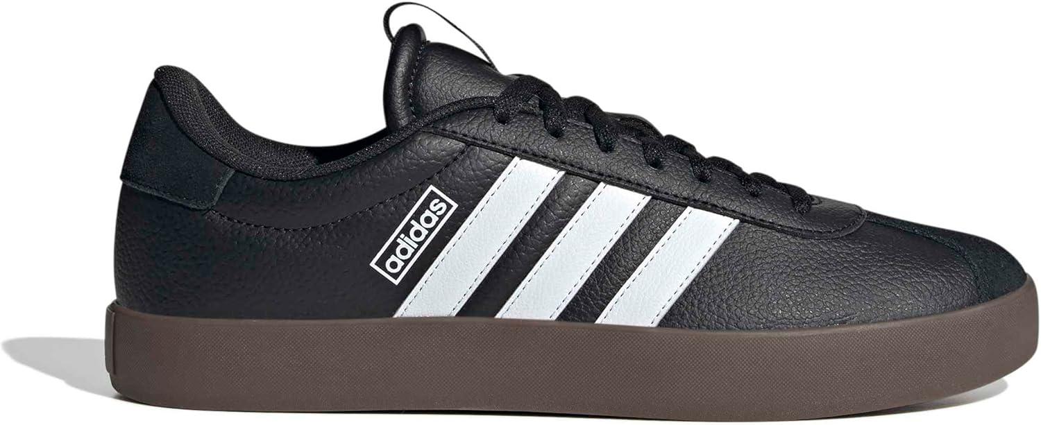 image:imageadidas Mens VL Court 30 SneakersCore BlackFootwear WhiteGum Id6286