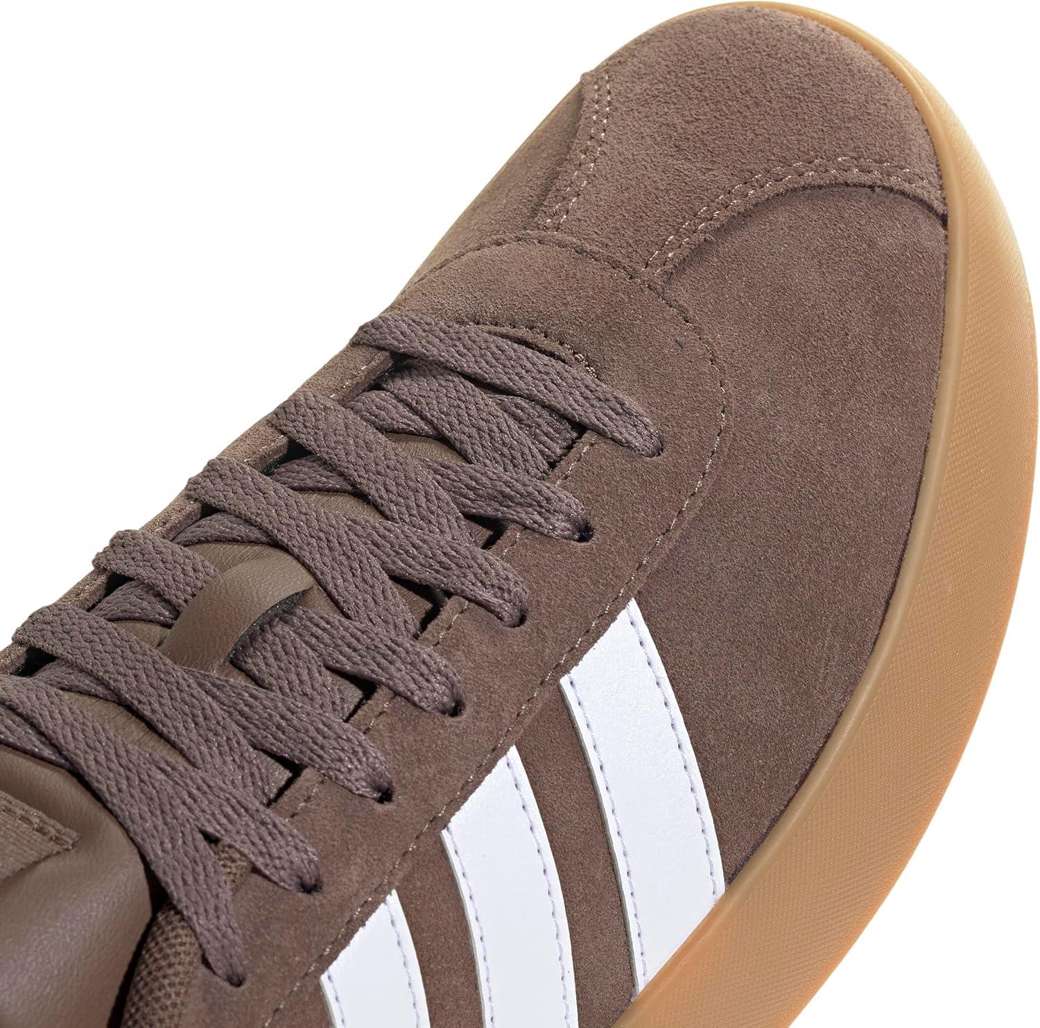 image:imageadidas Mens VL Court 30 SneakersEarth Strata Cloud White Gold Metallic