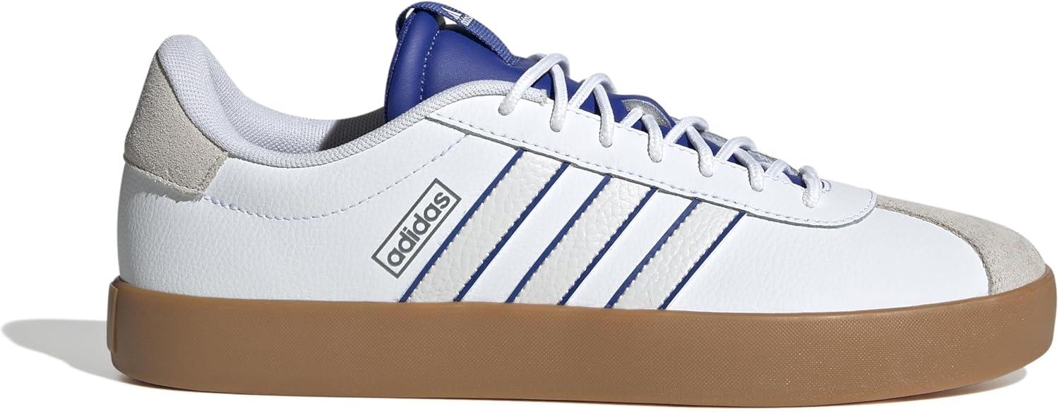 image:imageadidas Mens VL Court 30 SneakersFtwr White Crystal White Semi Lucid Blue