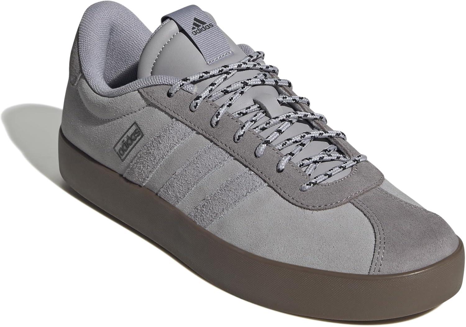 image:imageadidas Mens VL Court 30 SneakersGlory GreyGlory GreyTaupe Oxide