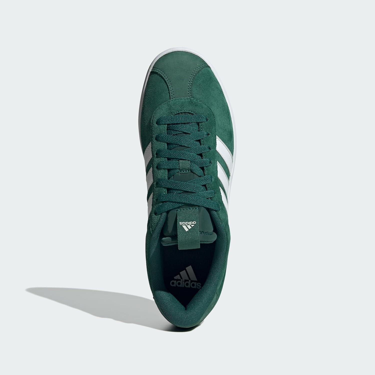 image:imageadidas Mens VL Court 30 SneakersGreen Cloud White Wonder Silver