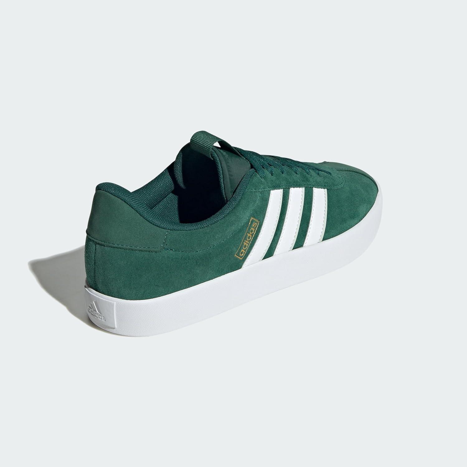 image:imageadidas Mens VL Court 30 SneakersGreen Cloud White Wonder Silver