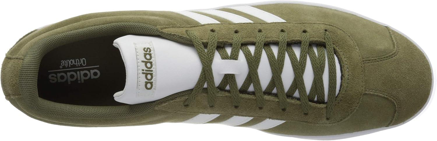 image:imageadidas Mens VL Court 30 SneakersGreen Raw Khaki Ftwr White Ftwr White