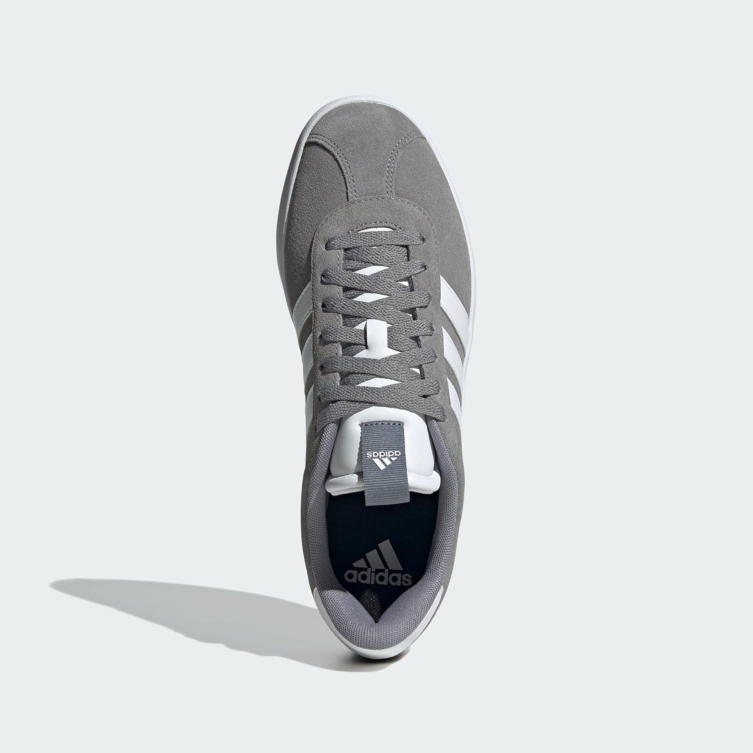 image:imageadidas Mens VL Court 30 SneakersGrey Three Cloud White Cloud White