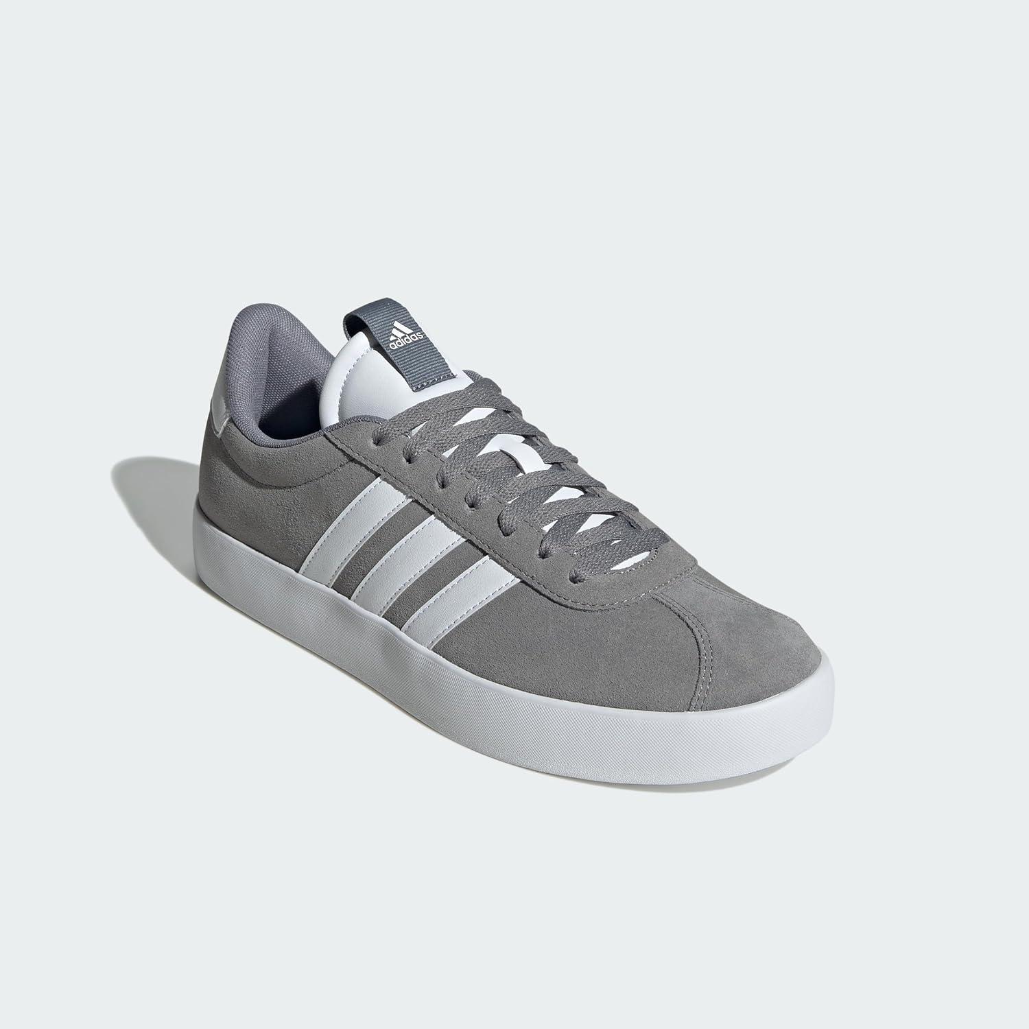 image:imageadidas Mens VL Court 30 SneakersGrey Three Cloud White Cloud White