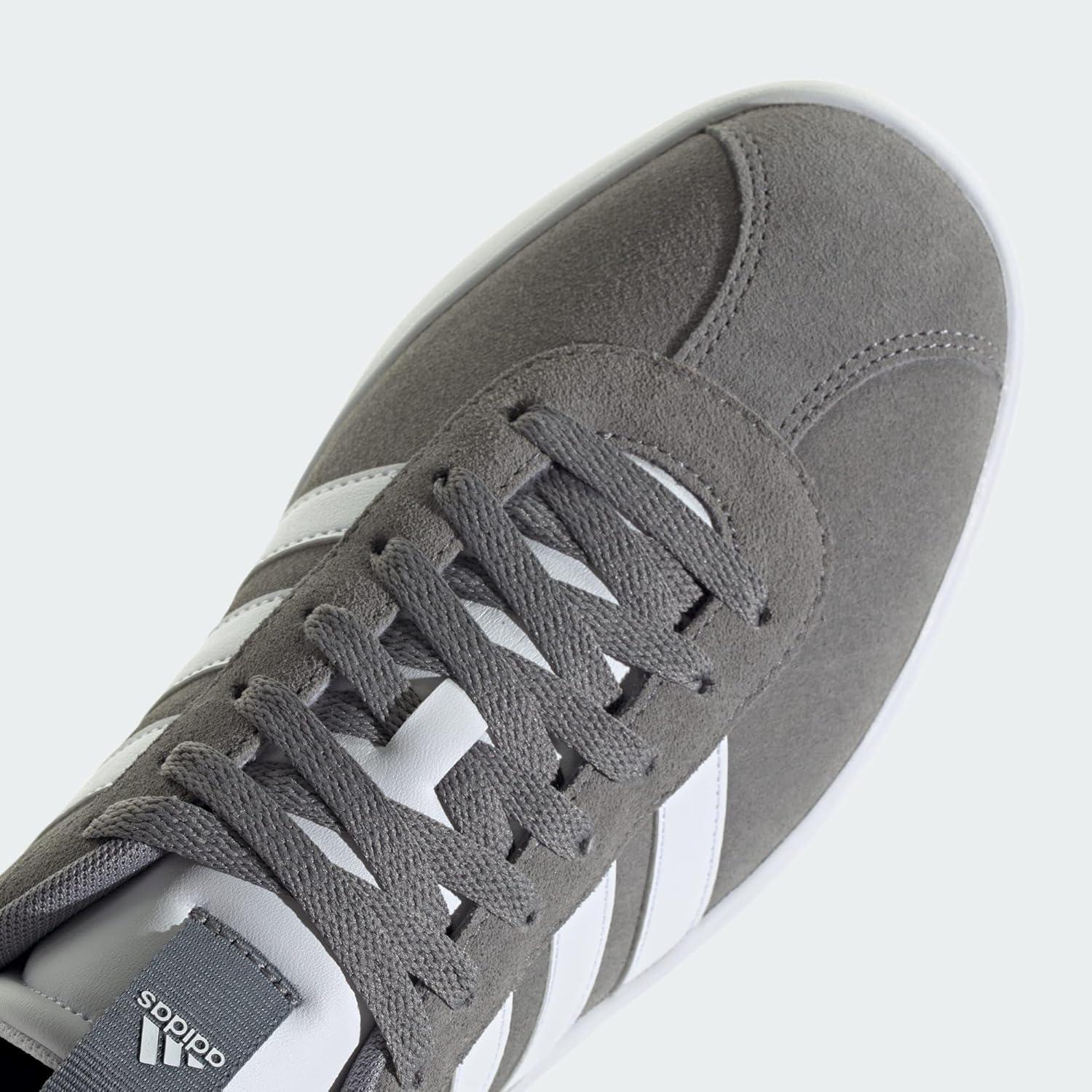 image:imageadidas Mens VL Court 30 SneakersGrey Three Cloud White Cloud White
