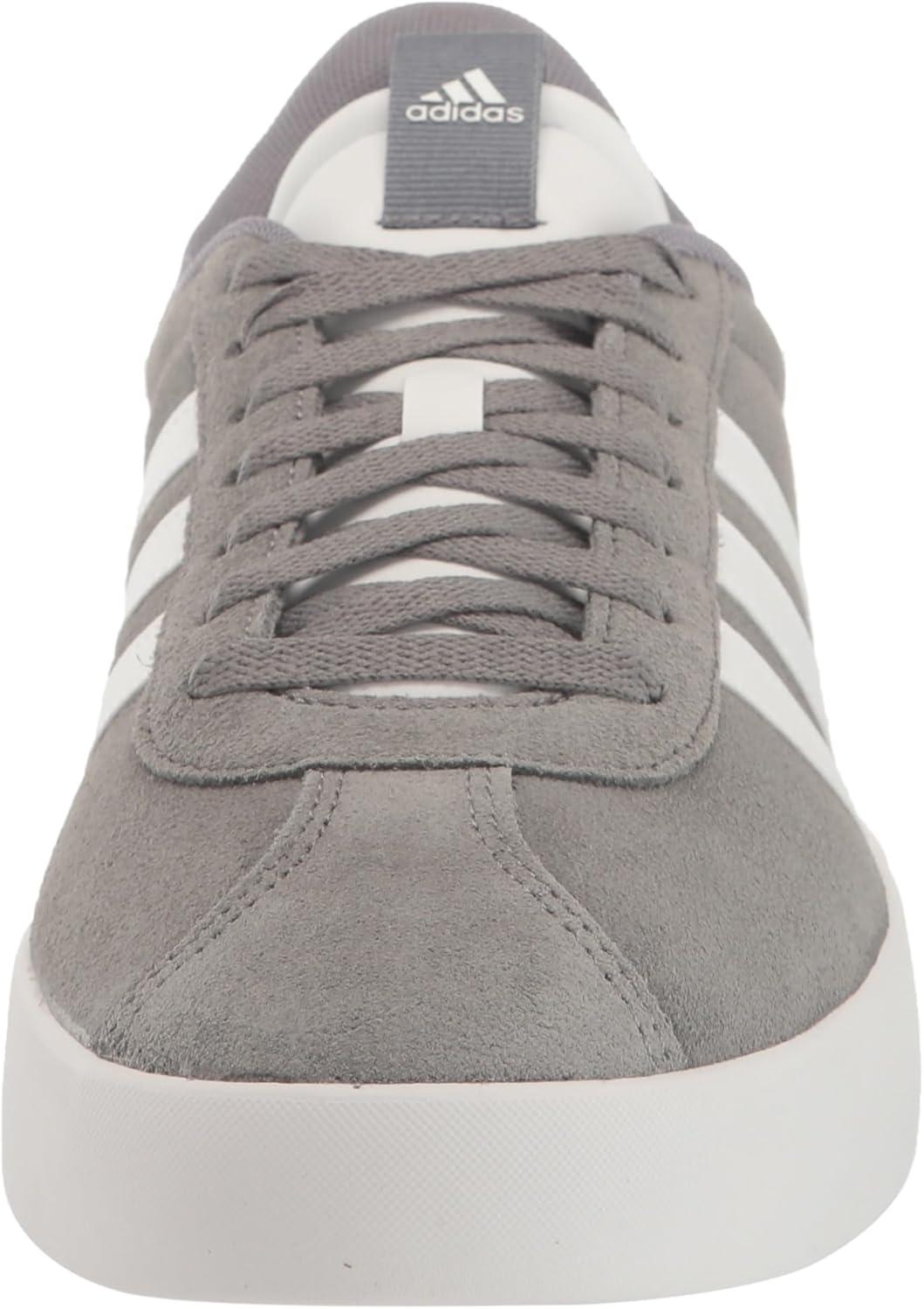 image:imageadidas Mens VL Court 30 SneakersGreyWhiteWhite