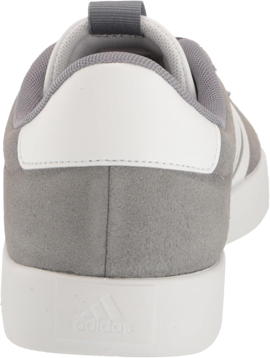 image:imageadidas Mens VL Court 30 SneakersGreyWhiteWhite