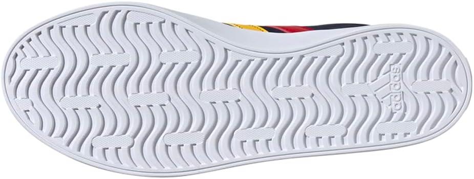 image:imageadidas Mens VL Court 30 SneakersInkBetter ScarletBold Gold