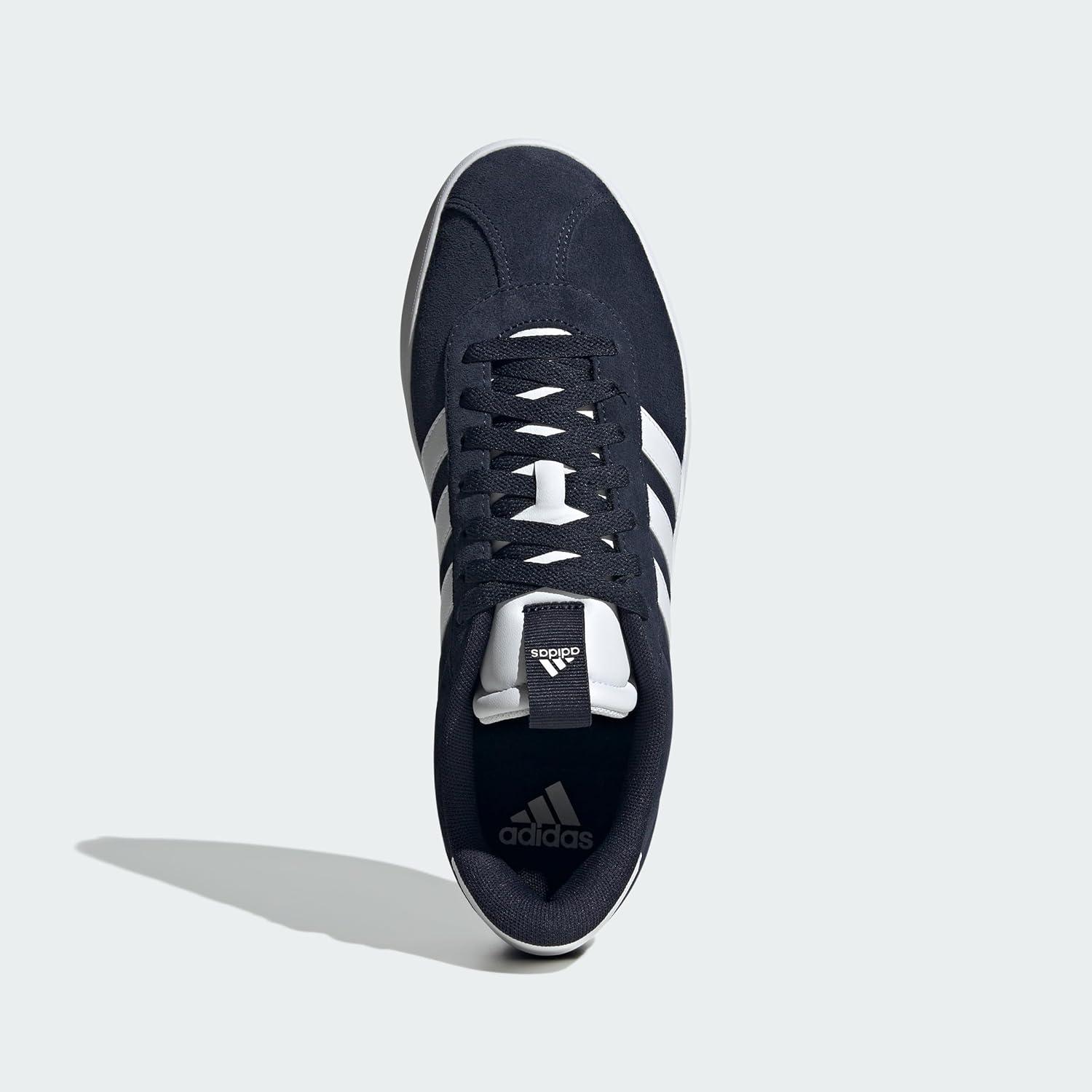 image:imageadidas Mens VL Court 30 SneakersInkWhiteWhite