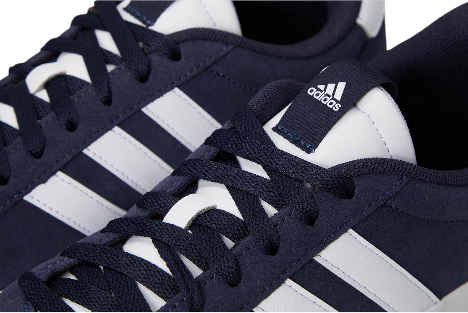 image:imageadidas Mens VL Court 30 SneakersInkWhiteWhite