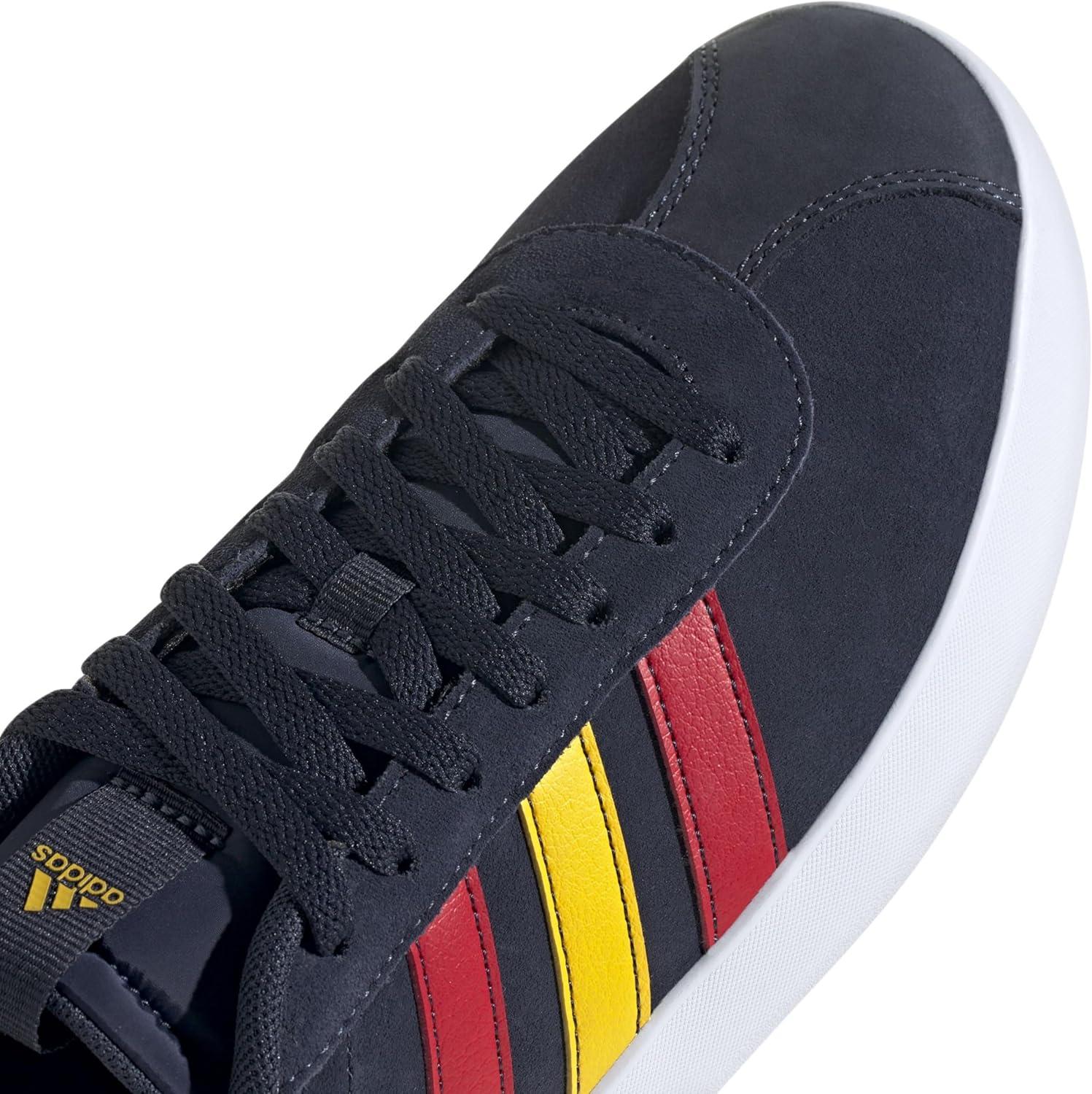 image:imageadidas Mens VL Court 30 SneakersLegend Ink Better Scarlet Bold Gold