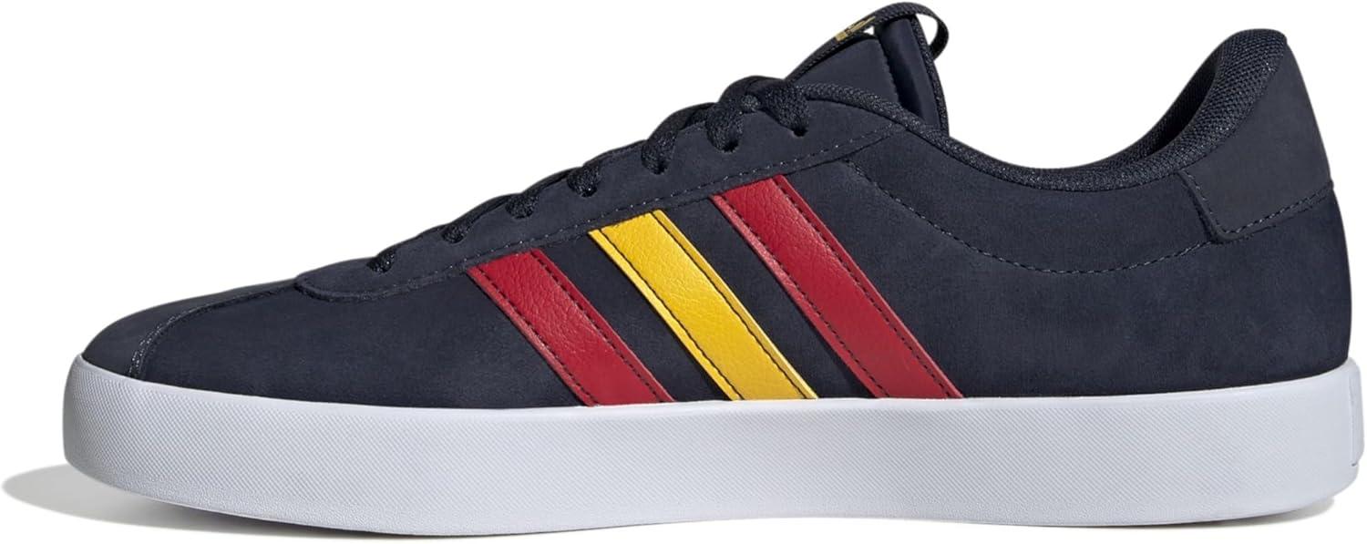 image:imageadidas Mens VL Court 30 SneakersLegend Ink Better Scarlet Bold Gold