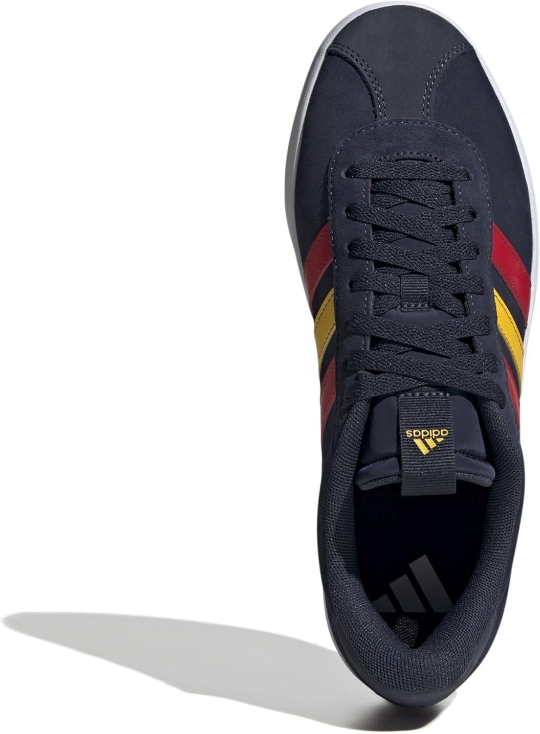 image:imageadidas Mens VL Court 30 SneakersLegend Ink Better Scarlet Bold Gold