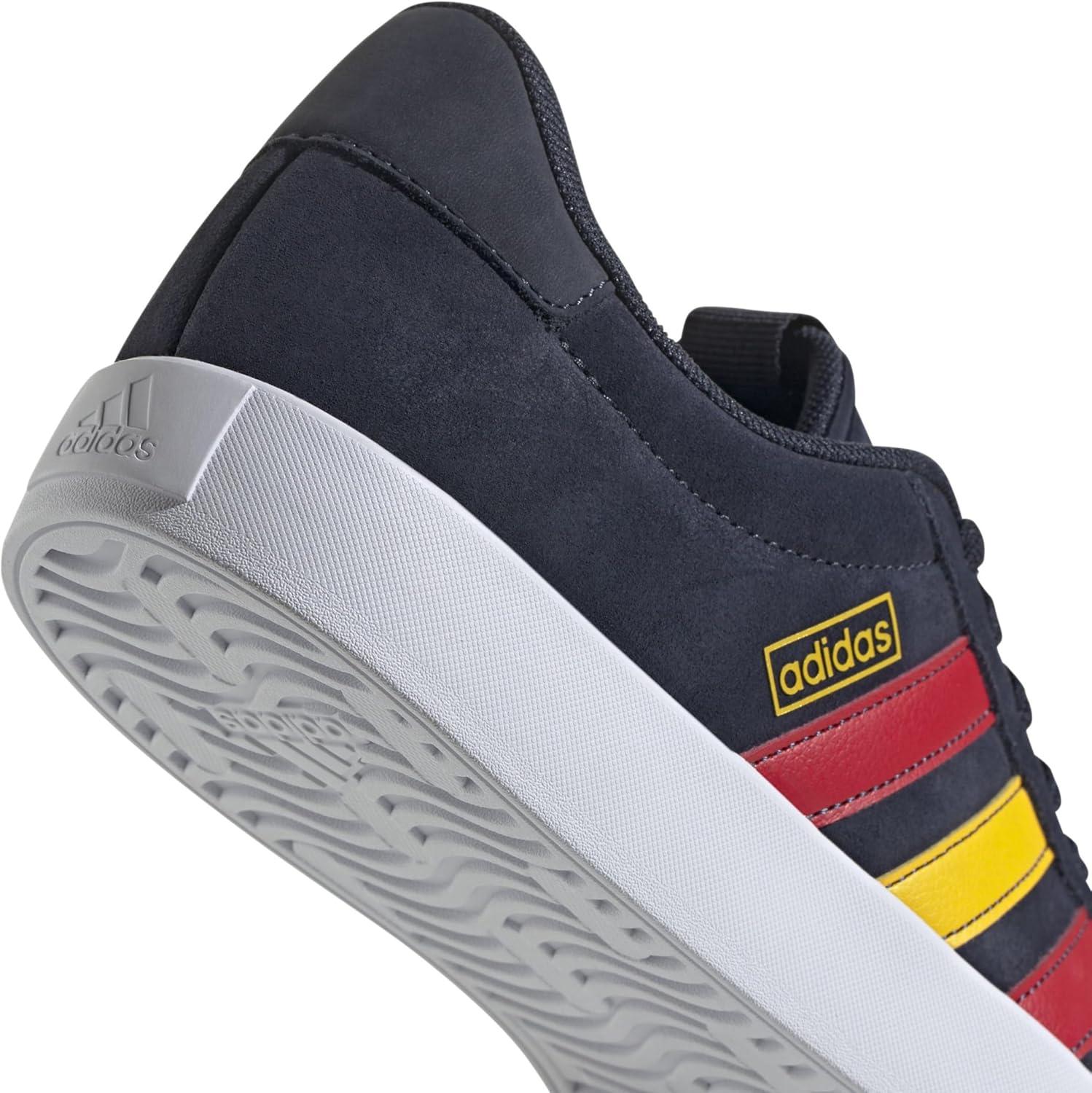image:imageadidas Mens VL Court 30 SneakersLegend Ink Better Scarlet Bold Gold