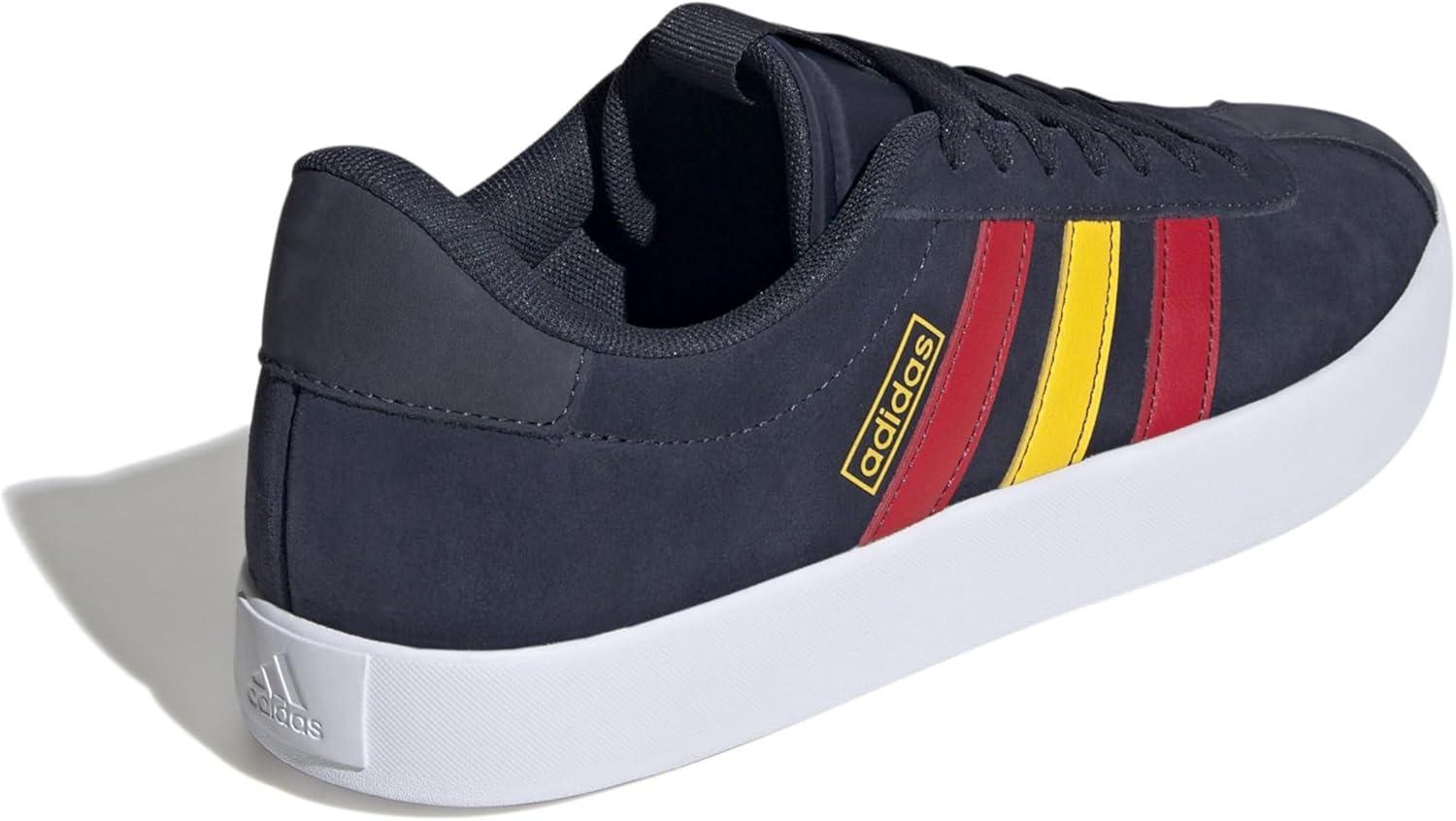 image:imageadidas Mens VL Court 30 SneakersLegend Ink Better Scarlet Bold Gold
