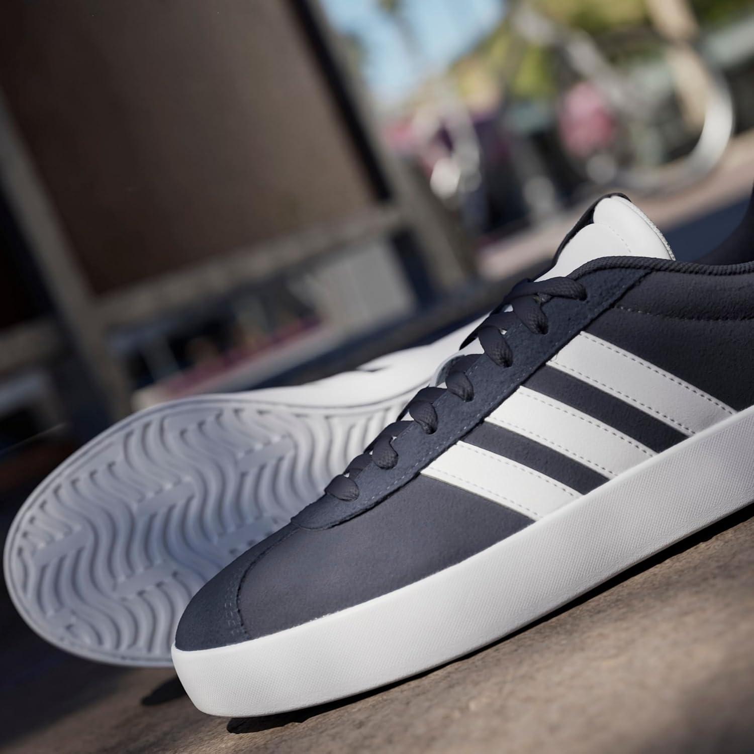 image:imageadidas Mens VL Court 30 SneakersLegend Ink Cloud White Cloud White