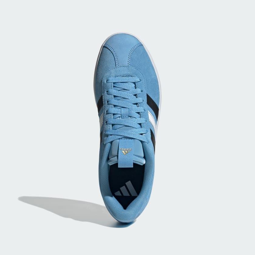 image:imageadidas Mens VL Court 30 SneakersLight BlueCloud WhiteCore Black