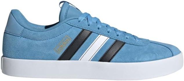 image:imageadidas Mens VL Court 30 SneakersLight BlueCloud WhiteCore Black