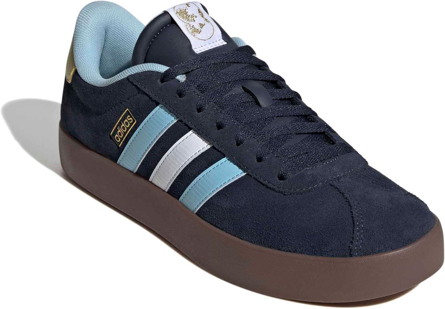 image:imageadidas Mens VL Court 30 SneakersNight NavyIcey BlueWhite