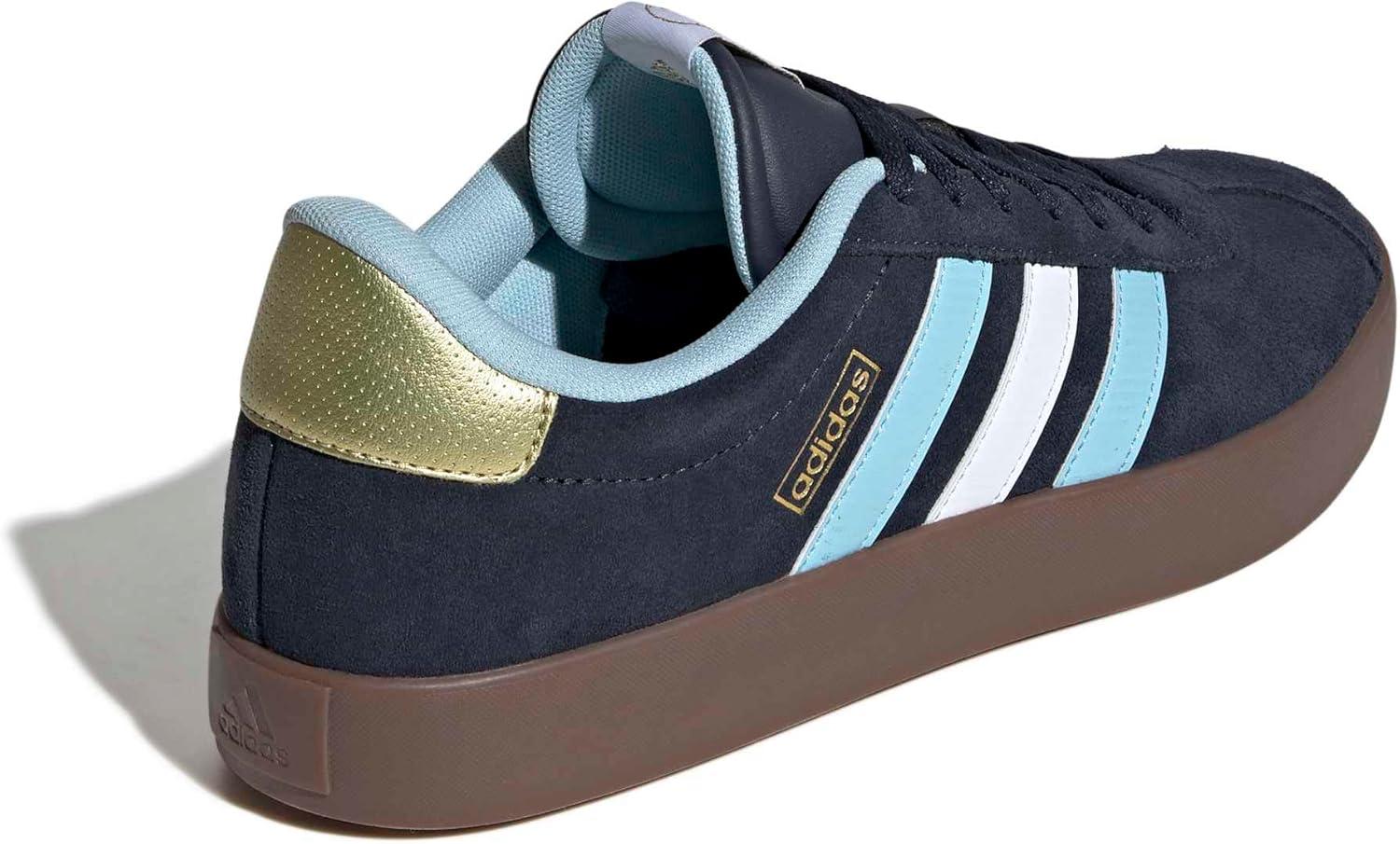image:imageadidas Mens VL Court 30 SneakersNight NavyIcey BlueWhite