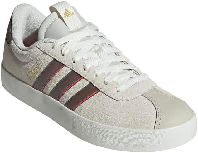 image:imageadidas Mens VL Court 30 SneakersOff WhiteEarth StrataGold Metallic