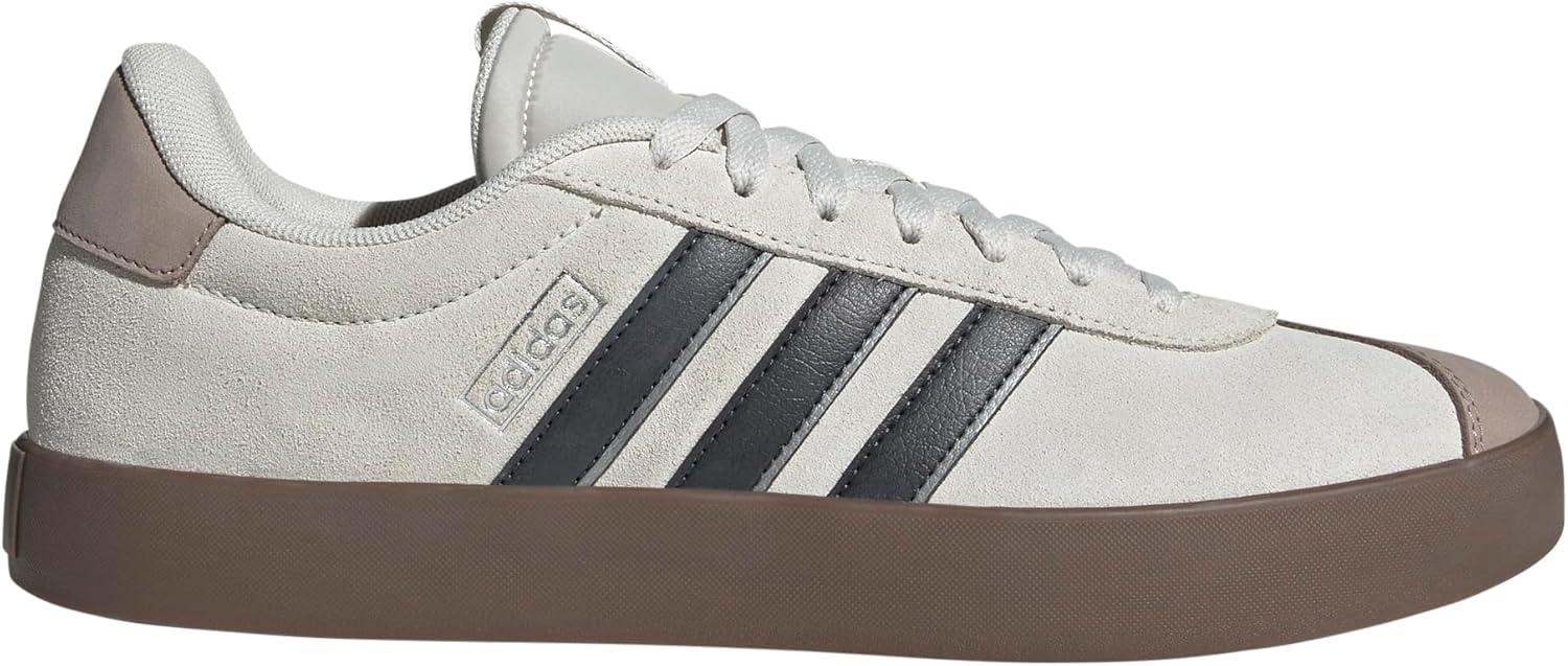 image:imageadidas Mens VL Court 30 SneakersOrbit GreyCarbonSilver Metallic