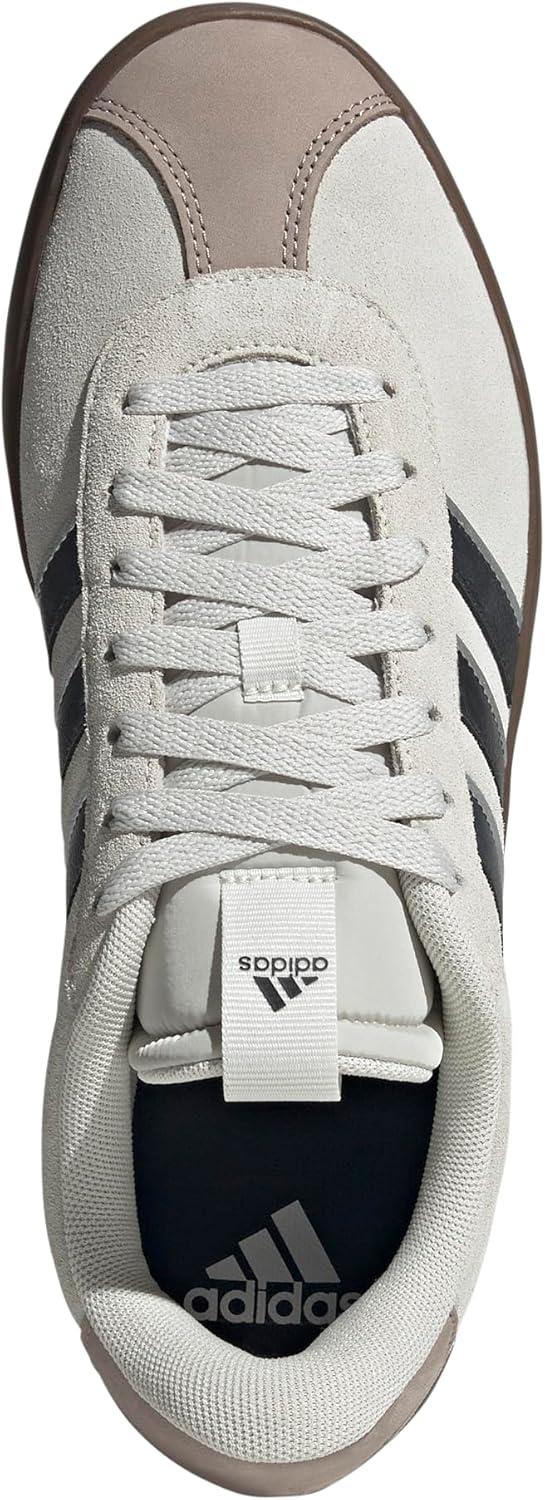 image:imageadidas Mens VL Court 30 SneakersOrbit GreyCarbonSilver Metallic