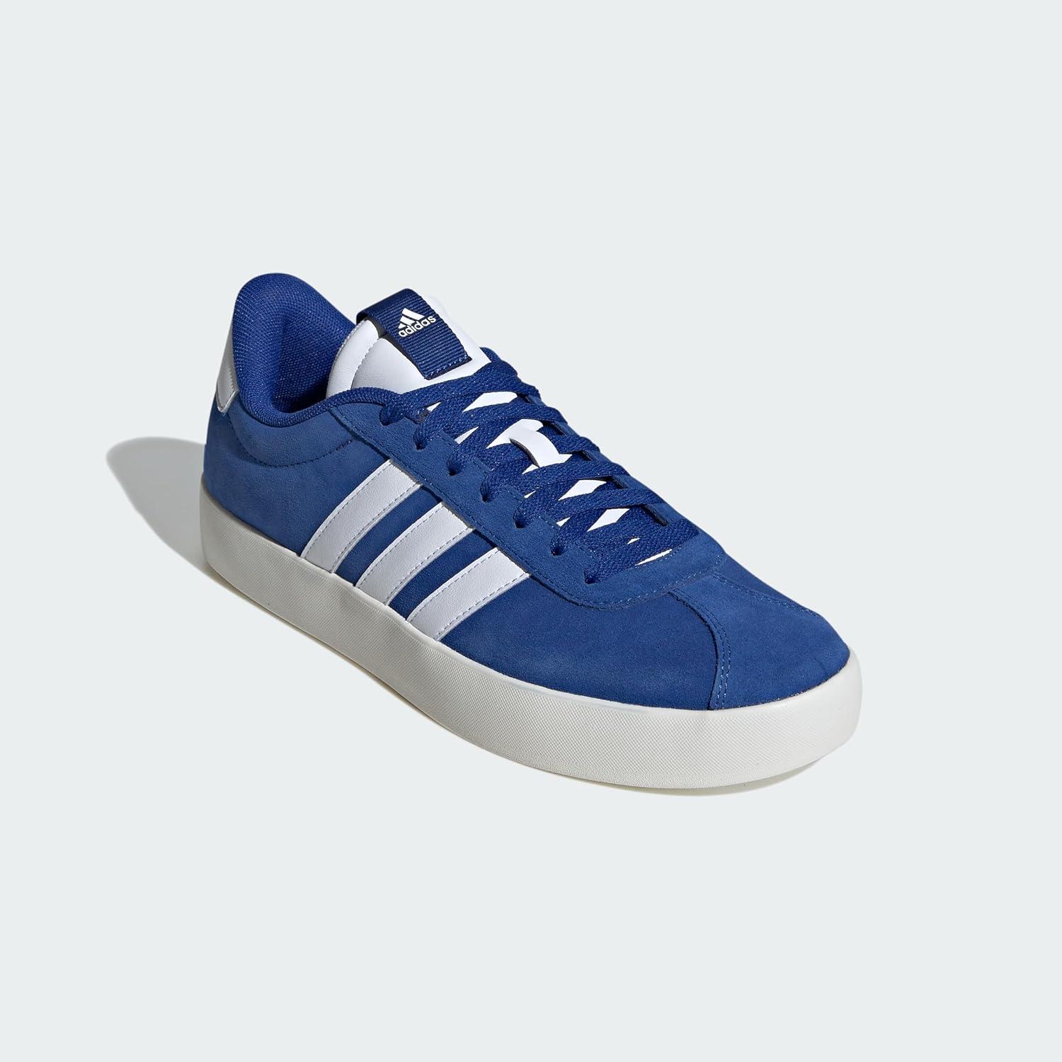 image:imageadidas Mens VL Court 30 SneakersRoyal Blue Cloud White Off White