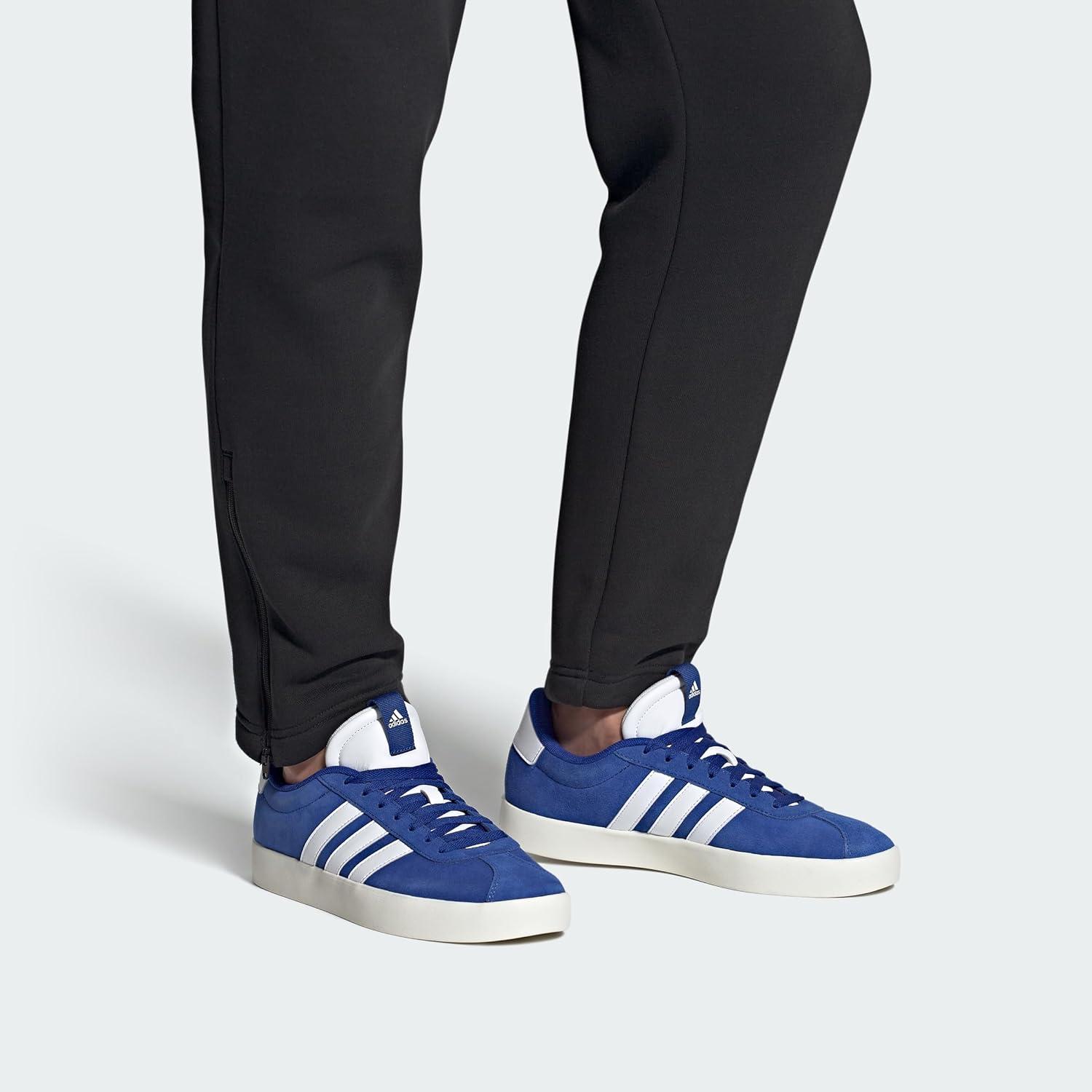 image:imageadidas Mens VL Court 30 SneakersRoyal Blue Cloud White Off White