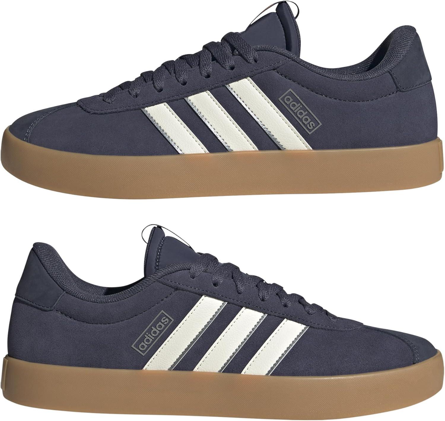image:imageadidas Mens VL Court 30 SneakersShadow Navy Off White Legend Ink