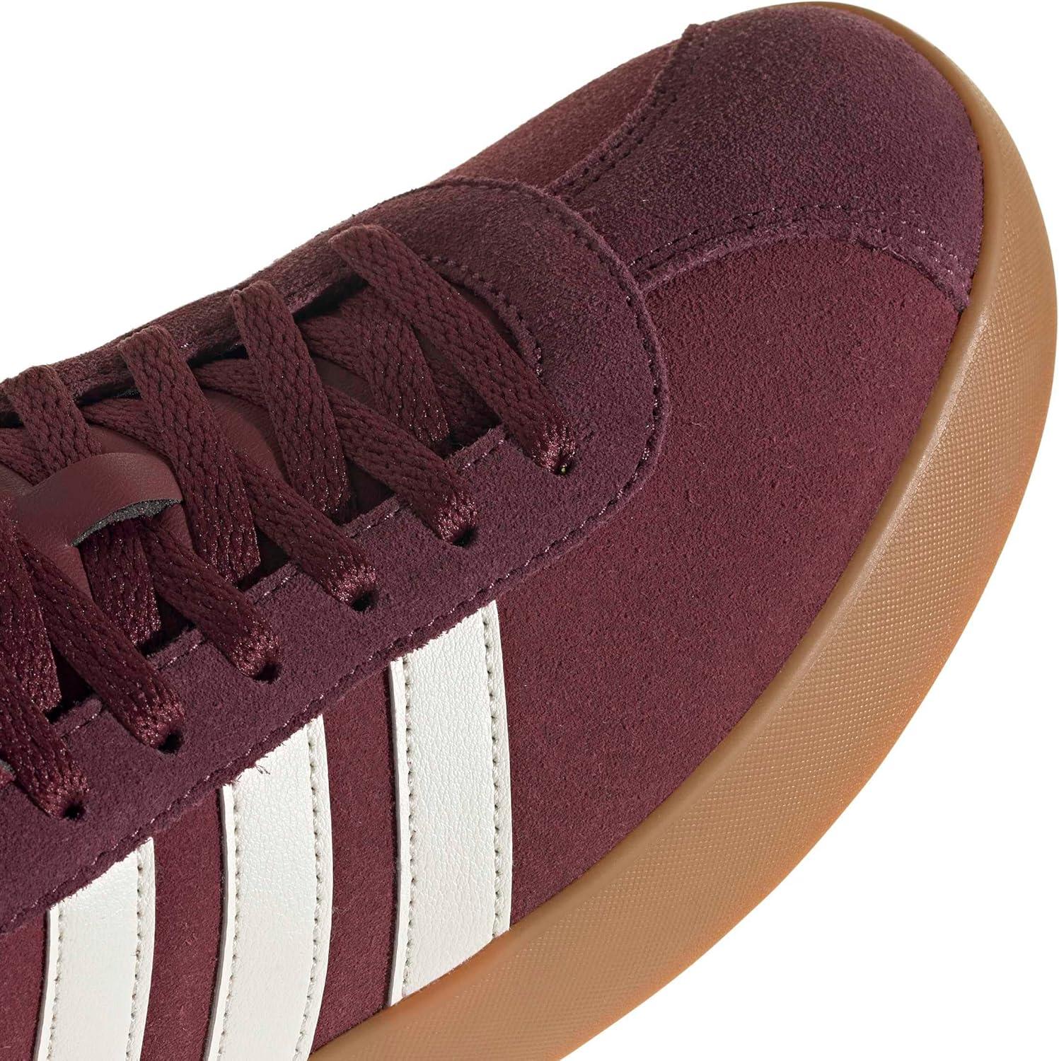 image:imageadidas Mens VL Court 30 SneakersShadow RedOff WhiteMaroon