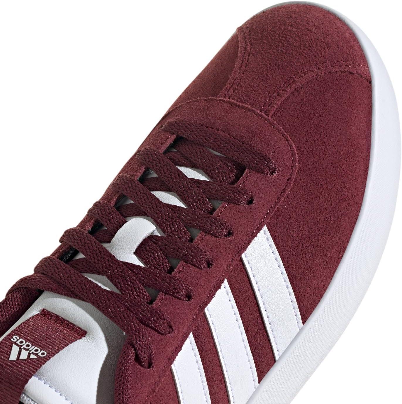 image:imageadidas Mens VL Court 30 SneakersShadow RedWhiteShadow Red